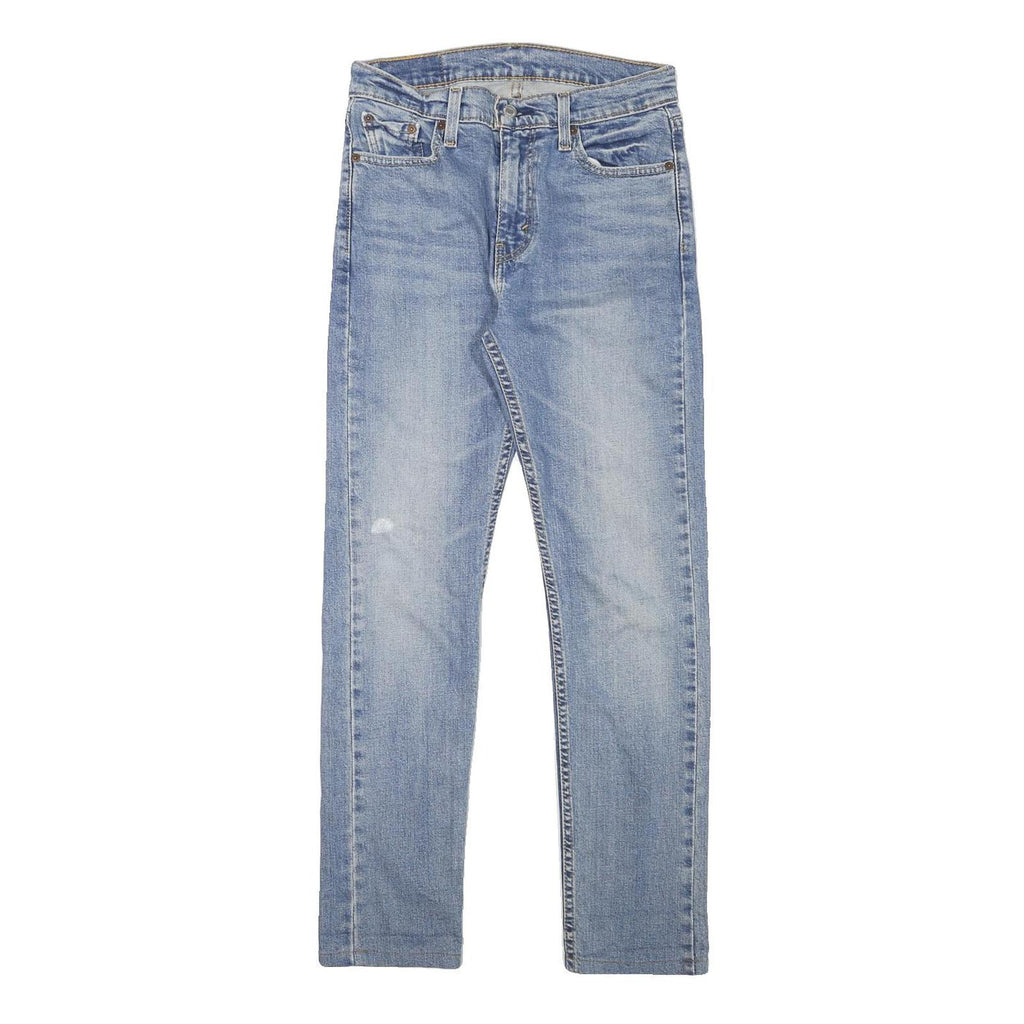 LEVI'S 510 Mens Jeans Blue Slim Skinny Denim Medium W28 L29 Slim Fit Zip