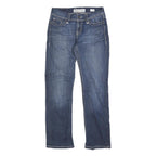 BKE DENIM Womens Blue Regular Straight Denim Medium Wash W29 L30 Stylish Comfort