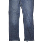 BKE DENIM Womens Blue Regular Straight Denim Medium Wash W29 L30 Stylish Comfort