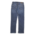 BKE DENIM Womens Blue Regular Straight Denim Medium Wash W29 L30 Stylish Comfort