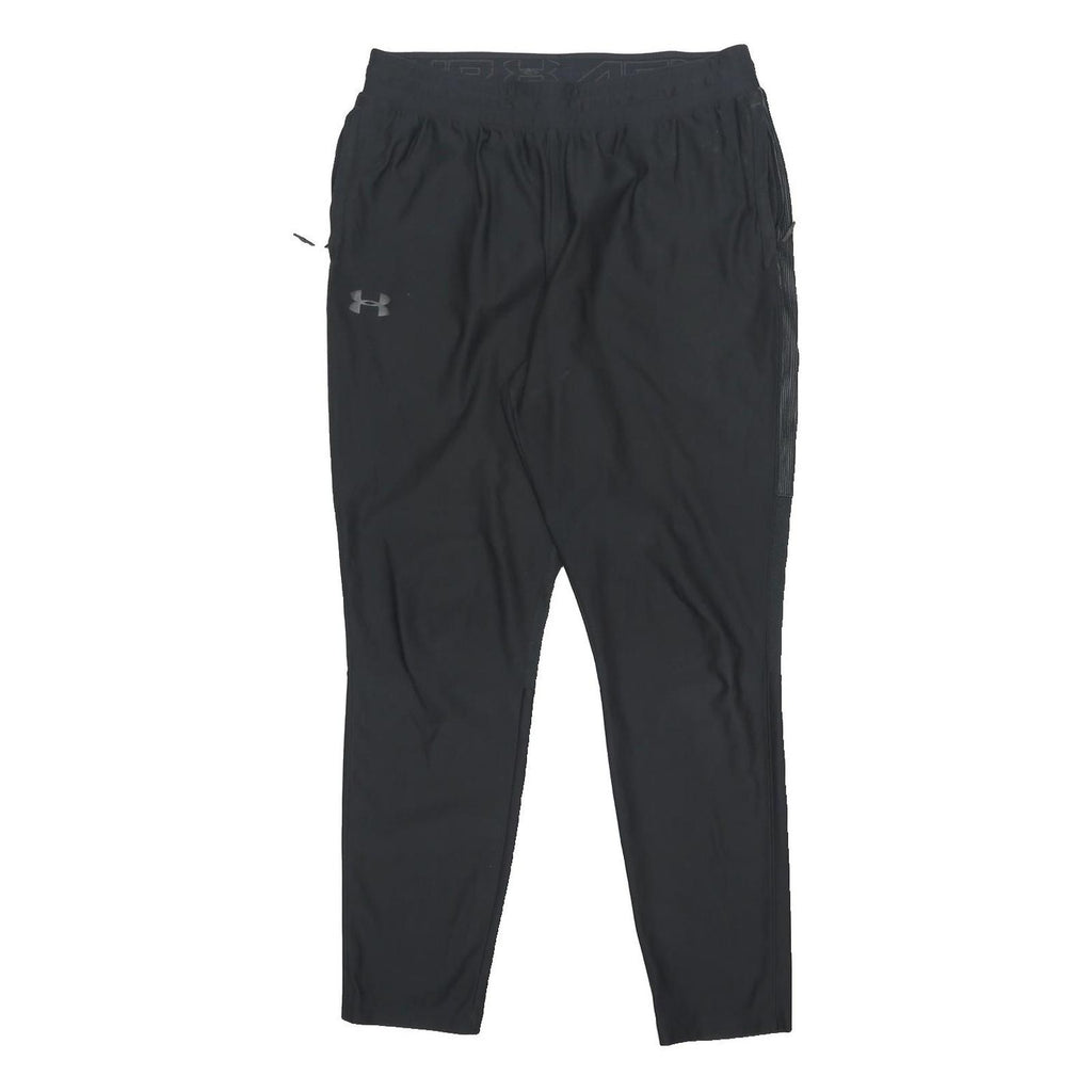 UNDER ARMOUR Mens Joggers Black L W30 L28 Athletic Sports Training Slim Fit