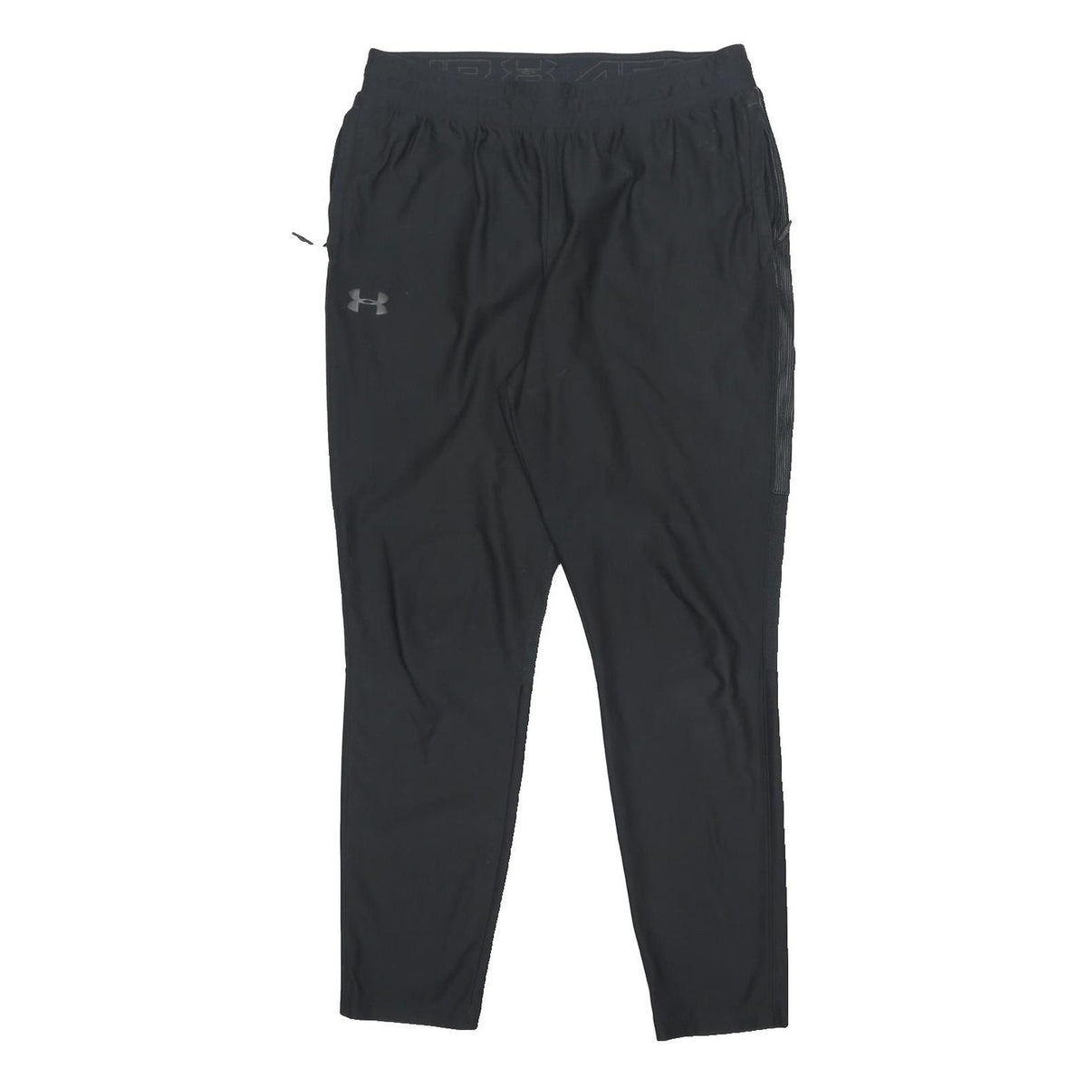 UNDER ARMOUR Mens Joggers Black L W30 L28 Athletic Sports Training Slim Fit