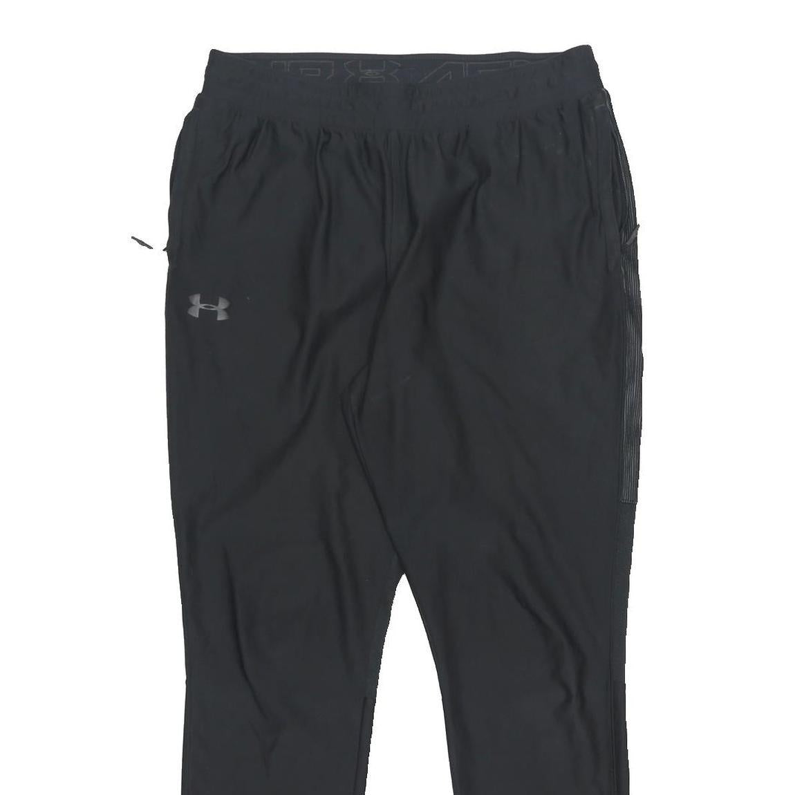 UNDER ARMOUR Mens Joggers Black L W30 L28 Athletic Sports Training Slim Fit