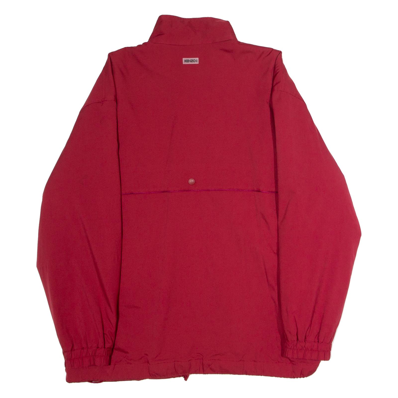KENZO Golf Mens Windbreaker Jacket Red M