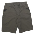 DICKIES Mens Shorts Grey Casual L W34 Cotton Blend Comfortable Pockets