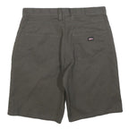 DICKIES Mens Shorts Grey Casual L W34 Cotton Blend Comfortable Pockets