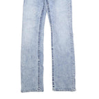 BKE Womens Jeans Blue Slim Straight Denim Light W28 L32 Stylish Casual
