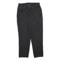LEE Mens Black Regular Fit Straight Denim Jeans W30 L28 Classic Cotton Blend Zip