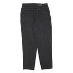 LEE Mens Black Regular Fit Straight Denim Jeans W30 L28 Classic Cotton Blend Zip