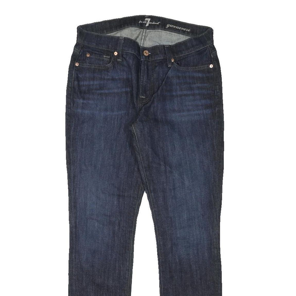 7 FOR ALL MANKIND Womens Jeans Blue Slim Skinny Denim Medium W29 L29