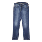 LEVI'S 511 Mens Slim Jeans Blue Denim Medium W31 L32 Classic Cotton Blend Zip