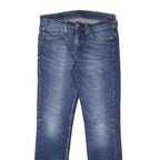 LEVI'S 511 Mens Slim Jeans Blue Denim Medium W31 L32 Classic Cotton Blend Zip