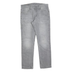LEVI'S 511 Slim Mens Jeans Grey Slim Straight Denim Medium W32 L30 Stylish