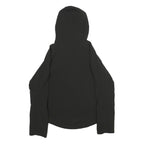 PUMA Womens Black Jacket S Polyester Zip Hooded Plain Sportswear Activewear