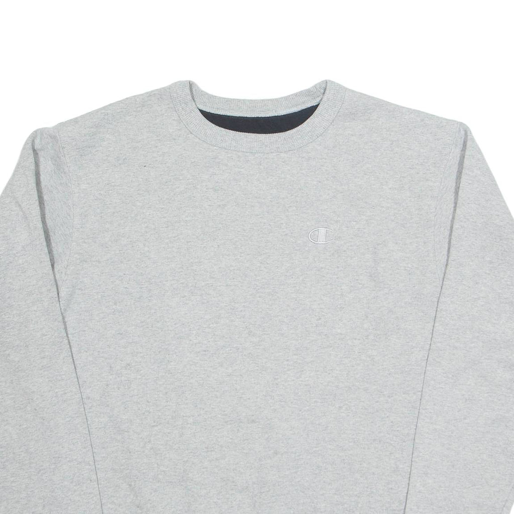 CHAMPION Mens Sweatshirt Grey S