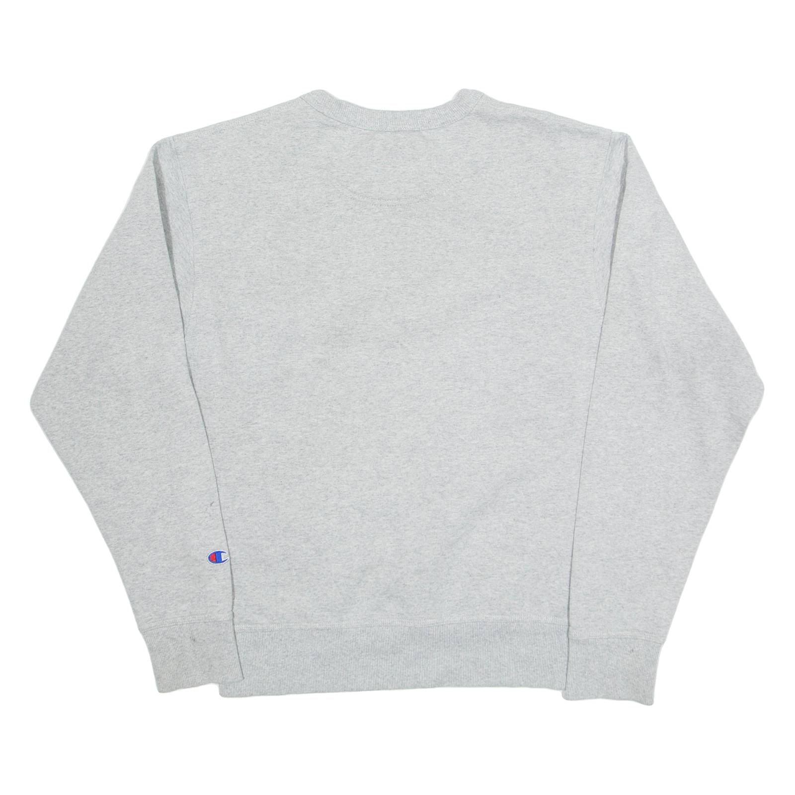 CHAMPION Mens Sweatshirt Grey S