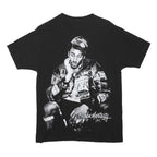 Mens Black Graphic T-Shirt M Short Sleeve Crew Neck Mamba Mentality