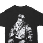 Mens Black Graphic T-Shirt M Short Sleeve Crew Neck Mamba Mentality