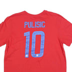 NIKE Mens Red USA Pulisic Graphic T-Shirt XL Short Sleeve Crew Neck