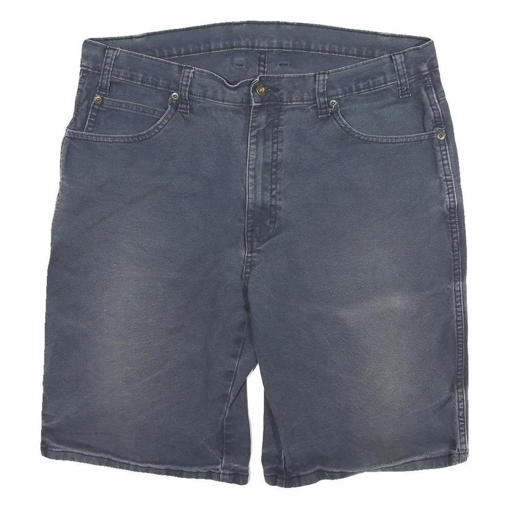 DICKIES Mens Shorts Blue Cargo XL W34 Workwear Cotton Blend Durable