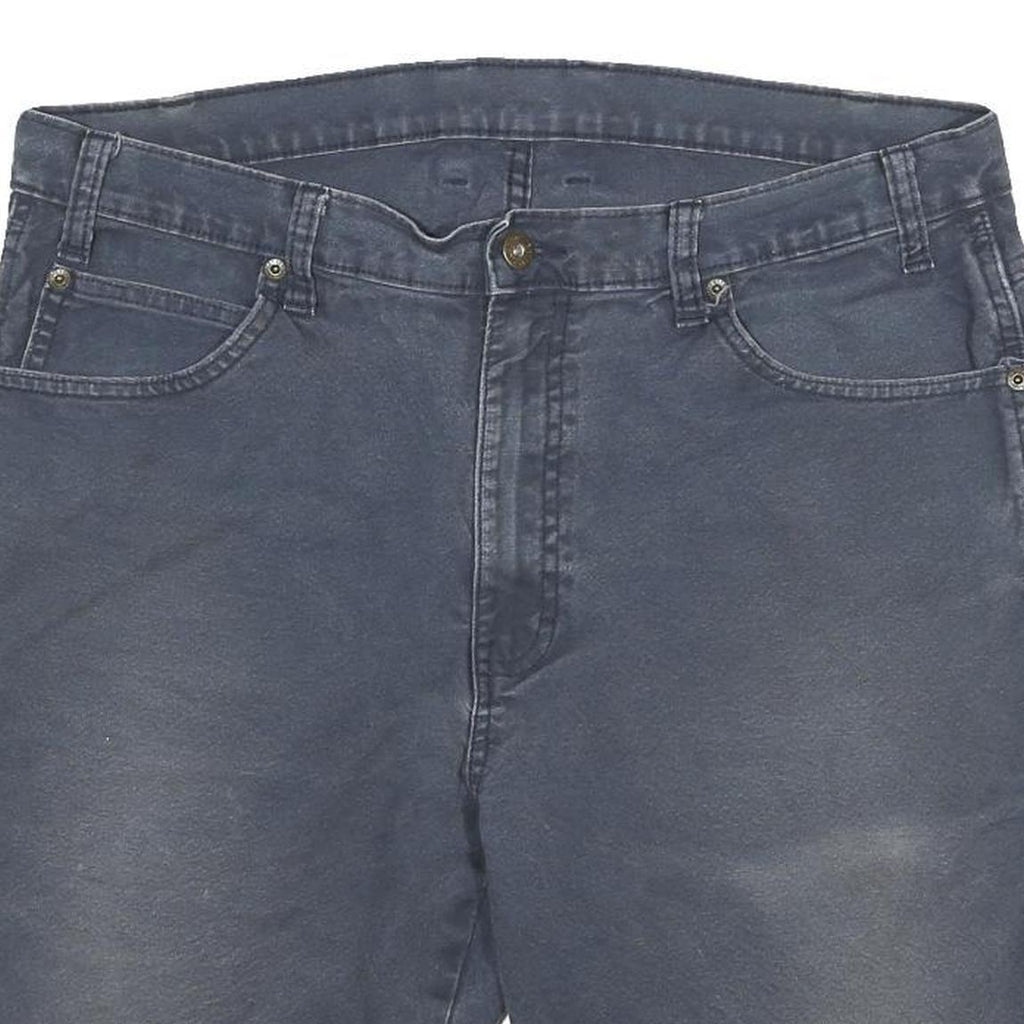 DICKIES Mens Shorts Blue Cargo XL W34 Workwear Cotton Blend Durable