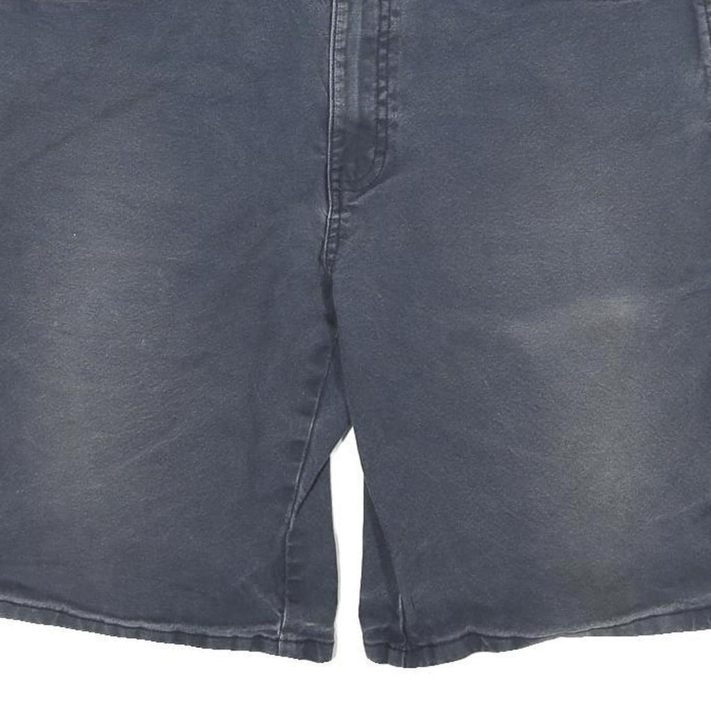 DICKIES Mens Shorts Blue Cargo XL W34 Workwear Cotton Blend Durable