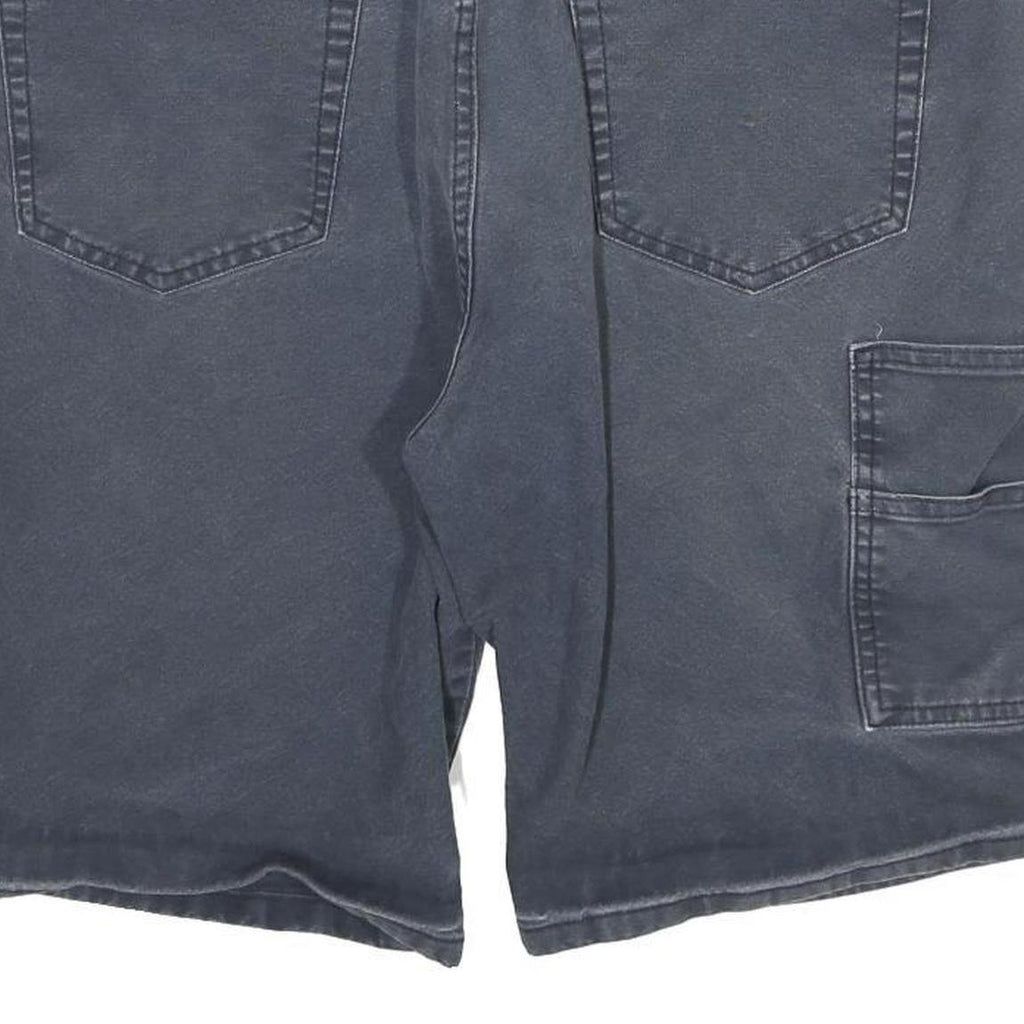 DICKIES Mens Shorts Blue Cargo XL W34 Workwear Cotton Blend Durable
