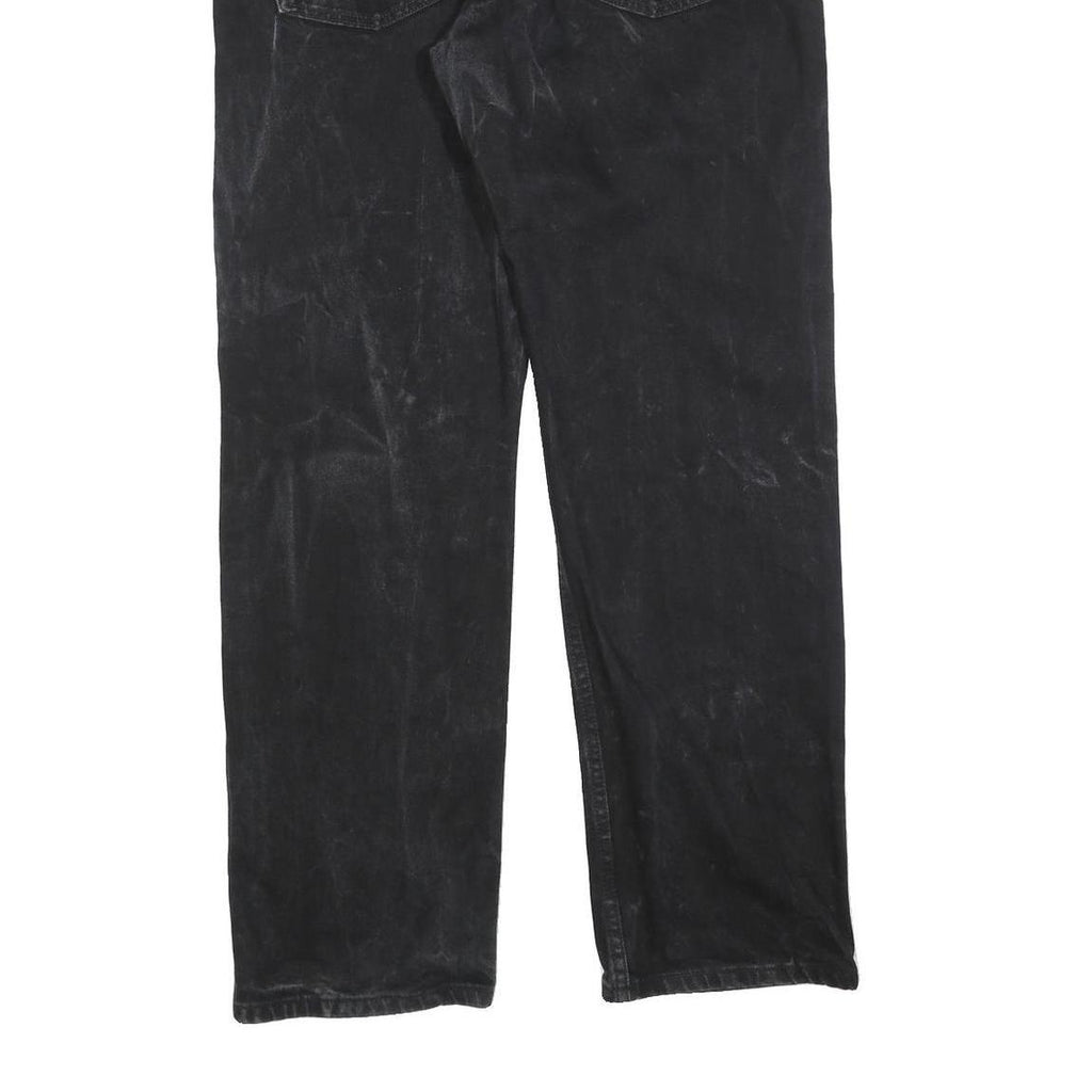 NAUTICA Mens Relaxed Black Jeans Denim Medium W36 L32 Classic Cotton Blend