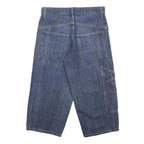 TOMMY HILFIGER Womens Shorts Blue Denim Casual M W28 Cotton Comfort Fit