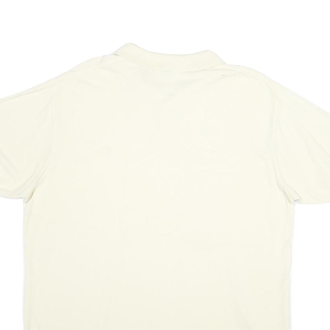 POLO RALPH LAUREN Mens White Cotton Short Sleeve Polo Shirt XL Classic Fit