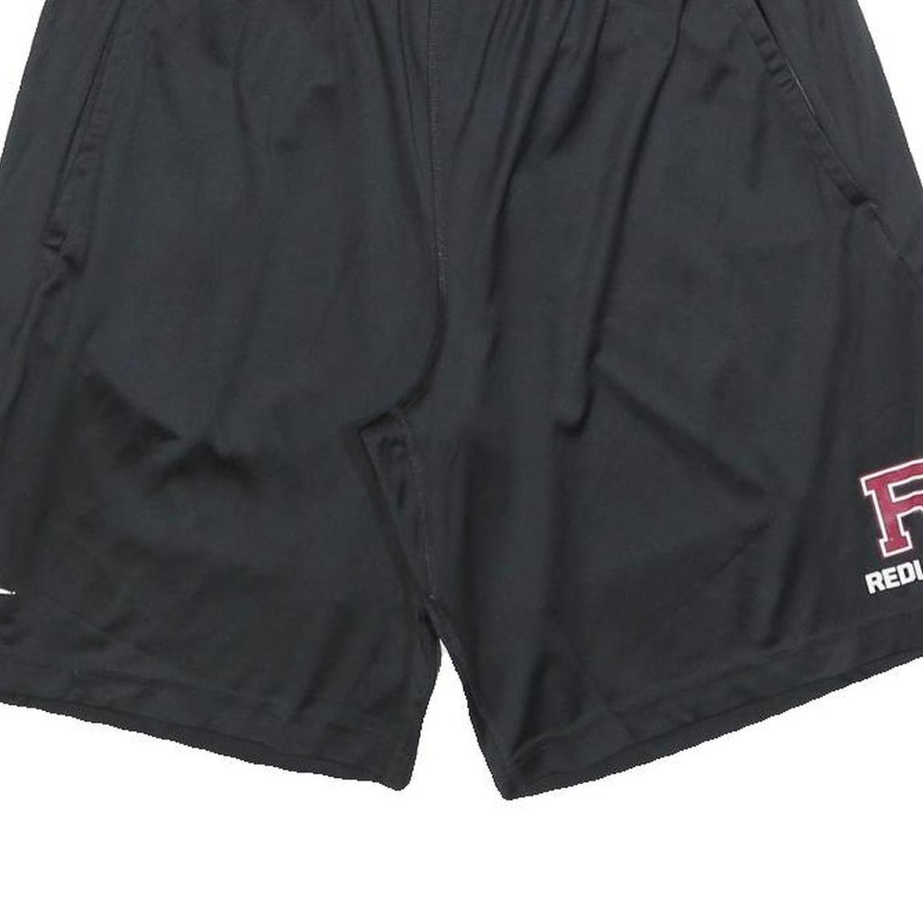 NIKE Mens Black Casual Sports Shorts Redlands Print Size M W28