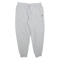 FILA Womens Joggers Grey L W32 L26 Cotton Blend Regular Tapered Fit Relaxed