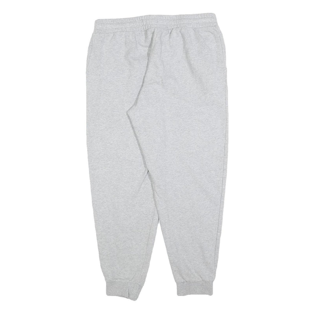 FILA Womens Joggers Grey L W32 L26 Cotton Blend Regular Tapered Fit Relaxed