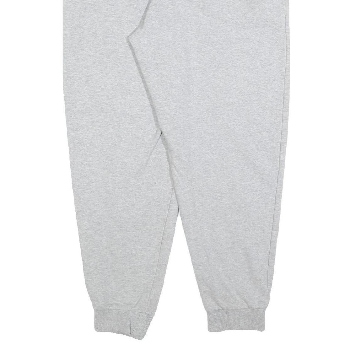 FILA Womens Joggers Grey L W32 L26 Cotton Blend Regular Tapered Fit Relaxed