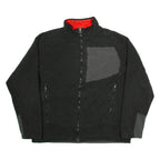 ADIDAS NEO Mens Fleece Jacket Black XL