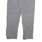 CARHARTT Mens Relaxed Fit Jeans Grey Cotton Blend Zip W38 L29 Workwear Durable