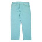 LEVI'S 501XX Jeans Mens Blue Regular Straight W37 L29