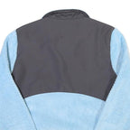 FILA Womens Blue & Grey Sport Zip Jacket L Polyester Blend Fleece Casual