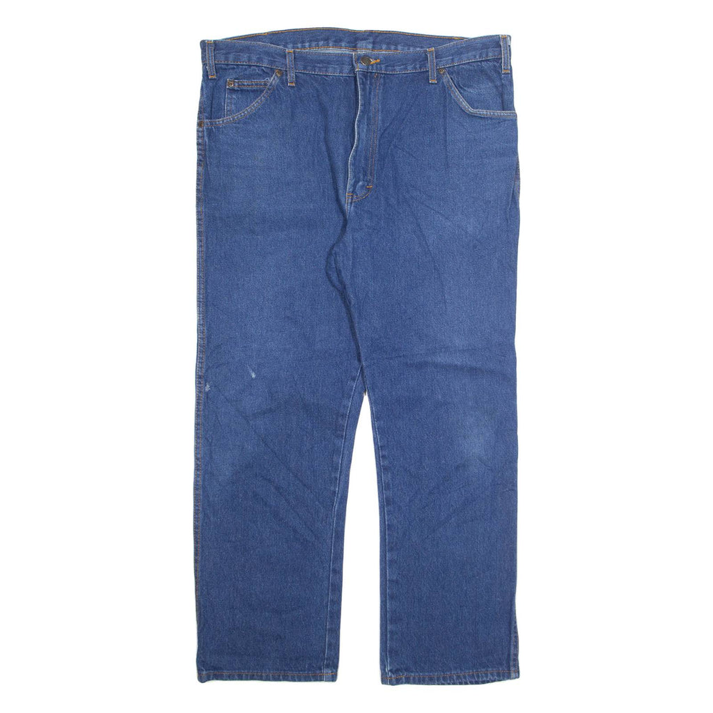 DICKIES Mens Jeans Blue Regular Straight W40 L30