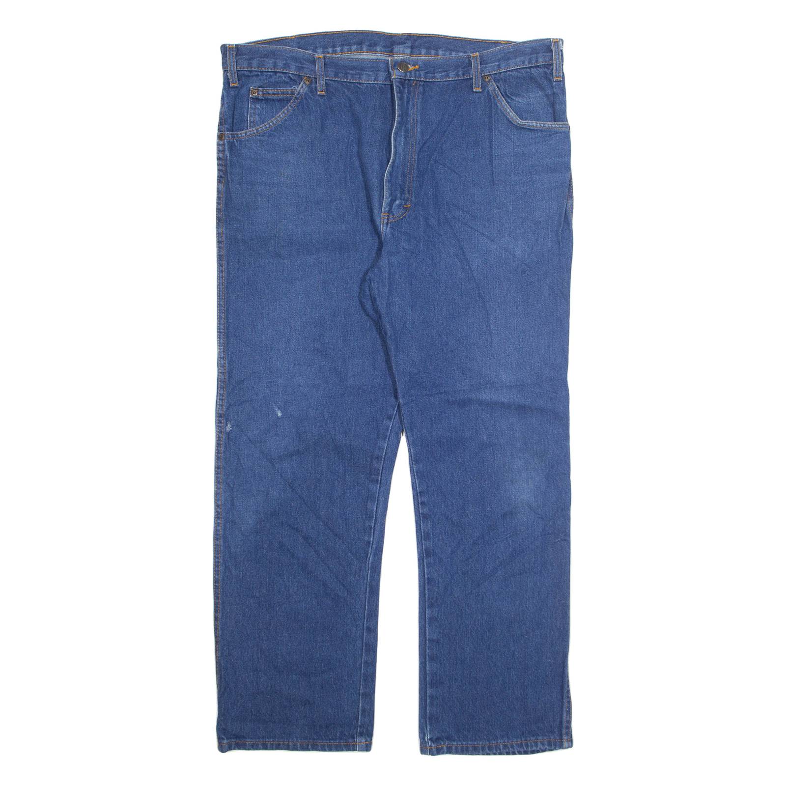DICKIES Mens Jeans Blue Regular Straight W40 L30