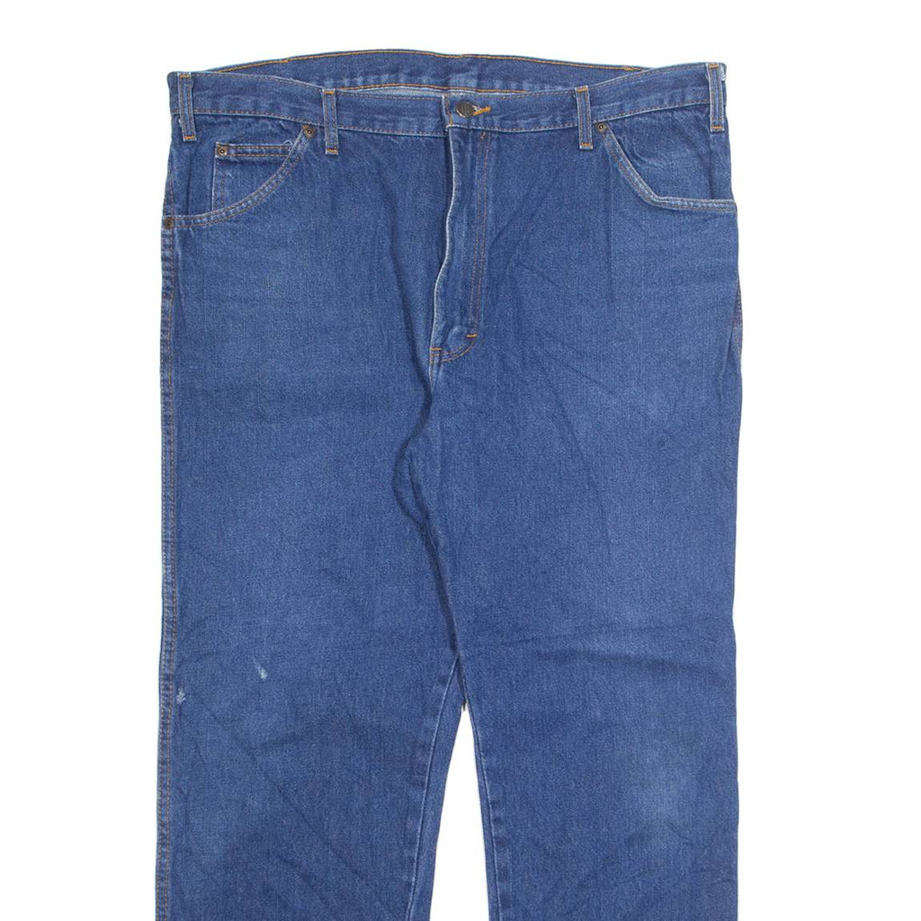 DICKIES Mens Jeans Blue Regular Straight W40 L30