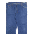 DICKIES Mens Jeans Blue Regular Straight W40 L30