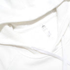 ADIDAS Mens White Hoodie XL Cotton Blend Sports Pullover Sweatshirt