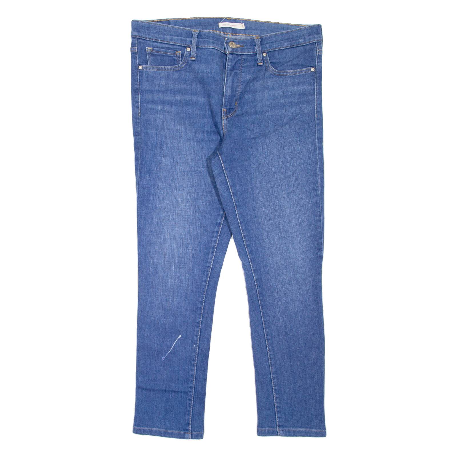 LEVI'S 311 Shaping Womens Jeans Blue Slim Skinny Stone Wash W32 L25