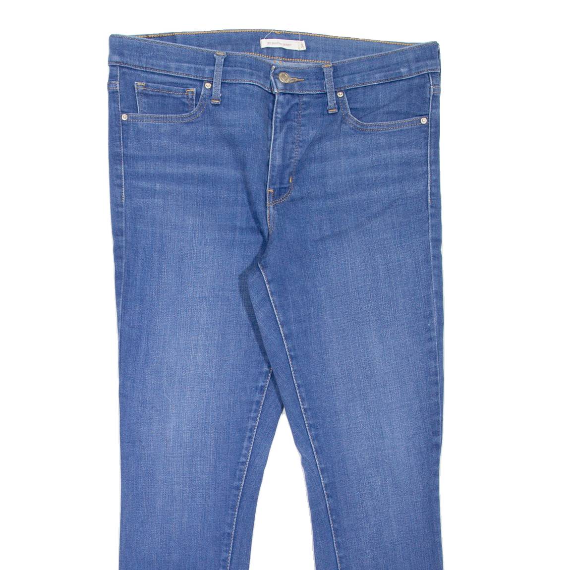 LEVI'S 311 Shaping Womens Jeans Blue Slim Skinny Stone Wash W32 L25
