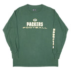 NFL Packers Football Mens T-Shirt Green Long Sleeve USA M