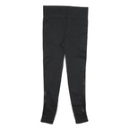 Womens Black Polyester Blend Slim Skinny S W26 L25 High Waist Stylish Joggers