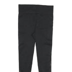 Womens Black Polyester Blend Slim Skinny S W26 L25 High Waist Stylish Joggers
