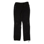 Womens Trousers Black Regular Straight W30 L31