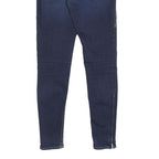 TRUE RELIGION Womens Jeans Blue Slim Skinny Denim Medium W26 L29 Zip